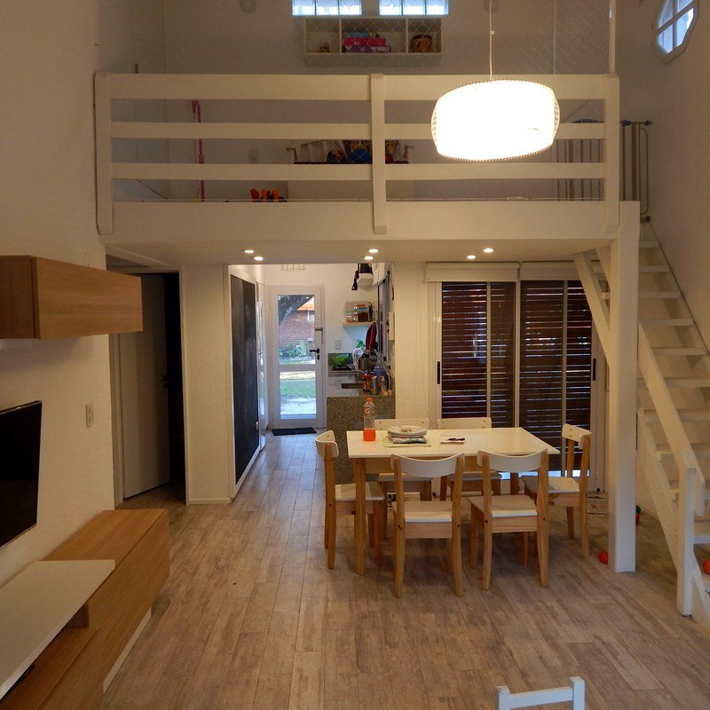 Chalet con entrepiso